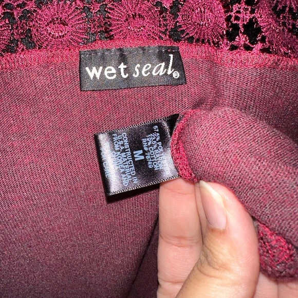 Maroon open cardigan - Picture 4 of 4